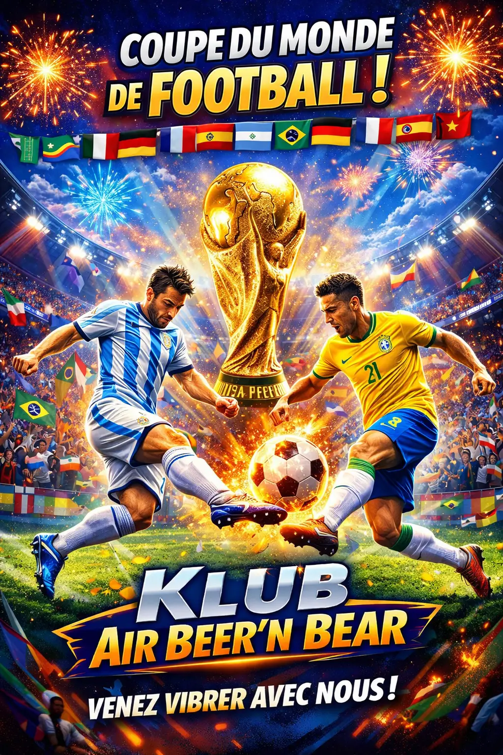 ⚽ Coupe du Monde — 16es de Finale
