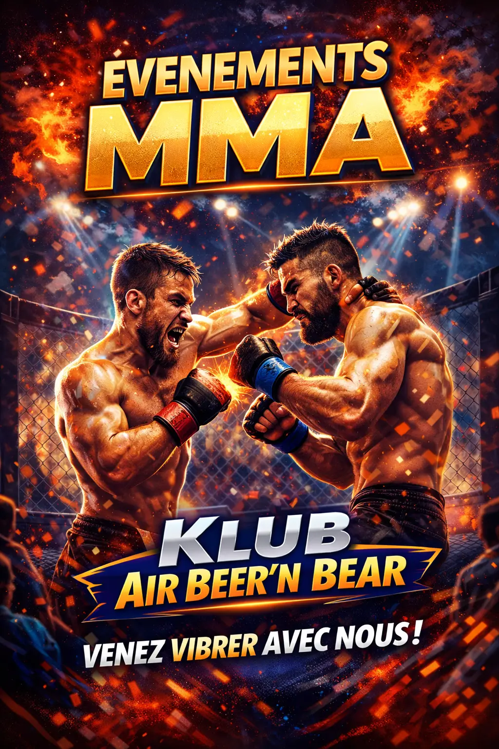 🥊 Hexagone MMA — Soirée Combat à Paris