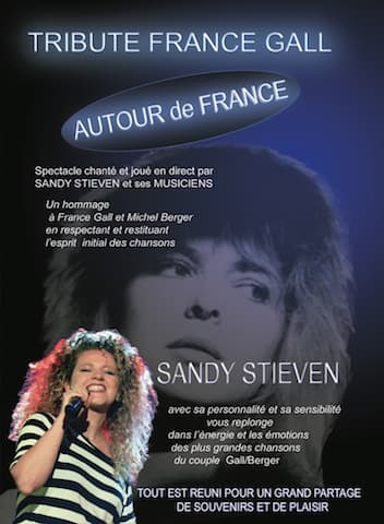 AUTOUR DE FRANCE hommage France Gall l'univers de Michel Berger